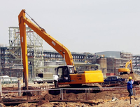 XE215CLL 0.4m³  Excavatrice à long bras pour les travaux de construction en bord de mer et aquatiques