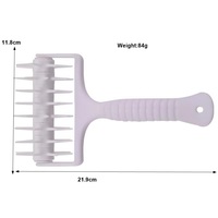 Rouleau à Pizza en plastique, aiguille, ustensile de cuisine, coupe-pâte de pâtisserie
