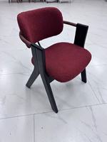 Chaise de salle à manger au design nordique moderne, structure en bois massif, fauteuil ergonomique, chaise en tissu Teddy durable pour meubles de salle à manger
