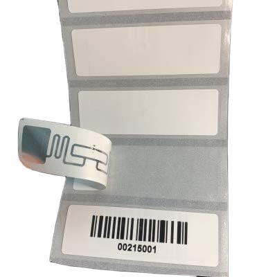 Rfid Windshield Tag Passive Long Range Uhf Rfid Sticker Label for Car Toll Tracking Vehicle Registration or Parking