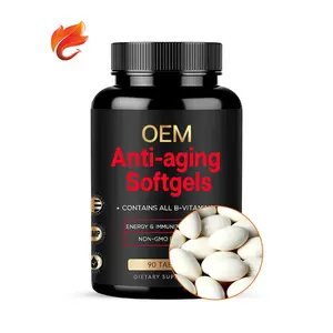 Health Products OEM Anti-aging and Beauty Isoflavone Softgel Capsules