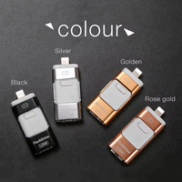Flashdisk Baru, Memori USB, Memory Stick, Pen Drive, Pendrive 2 in 1 Putar, USB 3.0 2.0 OTG Tipe C, Flashdisk Metal