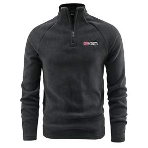 Gilet pull en polaire vert armée autrichien pour hommes, chemise décontractée de couleur unie à col montant et à manches longues (norme norvégienne) - Product Image 6