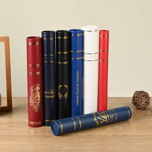Tube en papier kraft personnalisé pour feux d'artifice, emballage en tube de papier A4, support pour diplôme de remise de diplôme, certificat, parchemin pour la remise des diplômes - Product Image 2