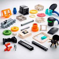 Produzione Diretta del Fornitore, Parti Personalizzate ad Alta Precisione in ABS PA PC PU PVC, Stampaggio a Iniezione, Tolleranza 0,01mm, Durata dello Stampo 500k