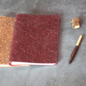 Personnalisable 2025 Vintage <span class=keywords><strong>Mini</strong></span> Journal Notebook Planner Faux cuir et couverture en PU à feuilles mobiles pour un usage professionnel ou personnel - Product Image 2