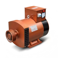 Alternateur à balais LANGSHUO LSST-2 STC/ST 2 Kva 15 Kva à châssis ouvert avec démarrage automatique ATS, générateur dynamo électrique