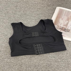 Soutien-gorge <span class=keywords><strong>de</strong></span> maintien compact et ajustable, sculptant et amincissant la poitrine, rétracteur mammaire post-partum, avec armatures et dos élastique pour femme - Product Image 6