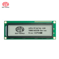 Module LCD graphique 16032D 160x32 Cob rétro-éclairage LED monochrome avec affichage d'interface parallèle 20 broches double tension 3.3V/5V