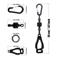 Équipement de protection individuelle, gants de sécurité, gants de travail résistants aux coupures, porte-clips, matériau POM, couleurs personnalisables, OEM/ODM, ceinture