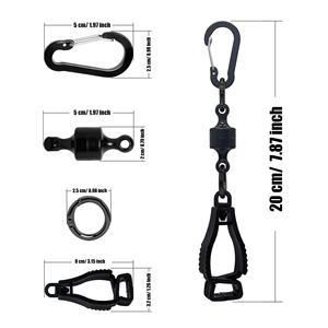 Équipement de protection individuelle, gants de sécurité, gants de travail résistants aux coupures, porte-clips, matériau POM, couleurs personnalisables, OEM/ODM, <span class=keywords><strong>ceinture</strong></span> - Product Image 2