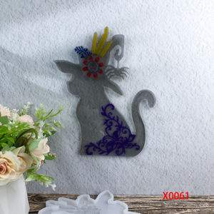 Molde de Silicona para Resina Hecho a Mano, Estilo Ins, para Hacer Adornos Decorativos y Herramientas para Pasteles, Molde de Yeso para Resina - Product Image 2