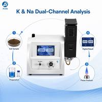 Photomètre à flamme FP640 avec écran tactile couleur 7 pouces, instrument d'analyse de laboratoire pour les tests de K et de Na, fournisseur en gros OEM ODM