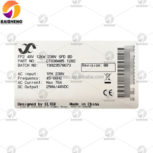 <span class=keywords><strong>Eltek</strong></span> CT030405.1282 ad alta potenza 48V 12KW sistema di raddrizzatore di potenza per telecomunicazioni incorporato - Product Image 6