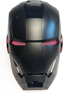 Máscara Inteligente 2026 para Juego de Rol, Uso Automático, Casco Completamente Negro, Compatible con Control por Voz y Gestos - Product Image 2