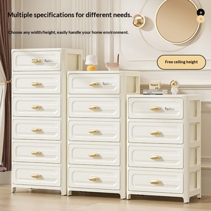 Organizador de Plástico con <span class=keywords><strong>Cajones</strong></span> de 3/4/5/6 Niveles <span class=keywords><strong>para</strong></span> Ropa de Bebé, <span class=keywords><strong>Juguetes</strong></span> y Artículos de Dormitorio, Organizador Multiusos <span class=keywords><strong>para</strong></span> Sala de Estar - Product Image 3