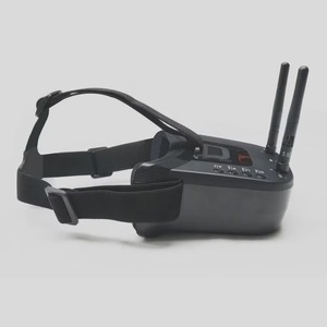 VR009 FPV Goggles 3 Inch 480*320 High Brightness LCD 5.8G 40CH Dual Antenna Built-in <b>Battery</b> Mini Video Headset for FPV <b>Drone</b> - Product Image 2