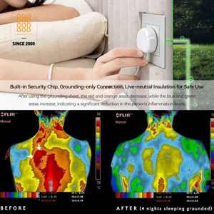 <span class=keywords><strong>Drap</strong></span> <span class=keywords><strong>de</strong></span> mise à la terre Queen Size en fibre d'argent pur à 10 % + coton biologique 400 fils pour un sommeil amélioré - Product Image 3