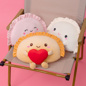 Nuovo Cuscino Morbido e Carino a Forma di Raviolo, Peluche Creativo, Bambola a Forma di Raviolo, Ciondolo per Borsa, Portachiavi per Coppie - Product Image 3