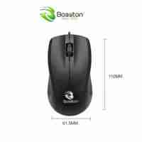 Mouse Gaming Beat 3D Mini Tahan Air, Ergonomis, Optik, USB Berkabel dengan Garansi Panjang dan Stok Tersedia
