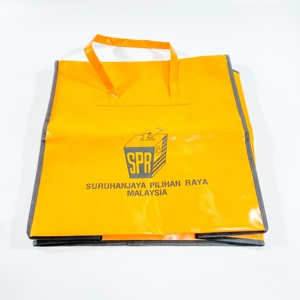 Bolsa de PVC amarilla con logotipo para <span class=keywords><strong>papeletas</strong></span> - Product Image 6