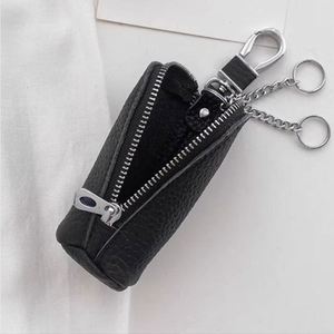 Estuche multifunción de cuero PU para llaves, protector de llaves de auto con cremallera, estuche portátil para llaves de coche. - Product Image 2