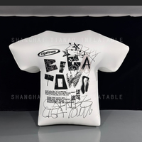 Réplicas de camisetas inflables gigantes, camisetas inflables con globos, réplicas de ropa inflables para publicidad de marca