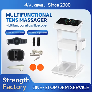 Masseur multifonctionnel laser <span class=keywords><strong>TENS</strong></span> chaleur ultrasons multi-canaux pour tout le corps, masseur de pieds avec accessoires - Product Image 5