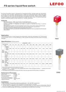 LEFOO FS51 Water level Flow Switch/Liquid flow switch for electrical equipment against the water and dust - Product Image 6