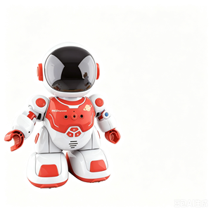 Robot Compagnon Intelligent Multifonctionnel et Attrayant en Plastique, Télécommandé, Programmable, en Forme d'Astronaute, avec Mélodie Dansante - Product Image 3
