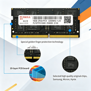 Memoria RAM para Portátil PUSKILL DDR4, 8GB 16GB 32GB 2133/2400/2666/3200MHz 1.2V SODIMM, para Juegos/Oficina - Product Image 3
