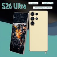 Oferta S26 Ultra 2026, Teléfono Inteligente de 6.9 Pulgadas, 5G, 16GB+1TB, Cámara de 108MP, Chip de 10 Núcleos, Android 15, Doble SIM, Venta Directa de Fábrica