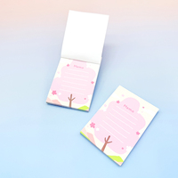 Bloc-notes autocollant en forme de chien de dessin animé personnalisé carnet de notes en papier Kawaii pour chiot pour le bureau l'école en carton Bill accessoires de papeterie