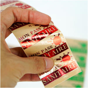 Металлические буквы этикетки на заказ тонкие гальванические золотые никелевые 3D наклейки с тиснением логотипа металлические наклейки с клеем - Product Image 4