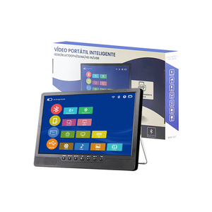 ทีวีพกพาขนาดเล็กแบบดิจิตอล HD LCD LED สำหรับใช้งานกลางแจ้ง ชาร์จไฟได้ พร้อมพอร์ต USB H-D-M-I และแบตเตอรี่ สำหรับใช้ในครัว ทีวีพกพาสำหรับครัว - Product Image 1