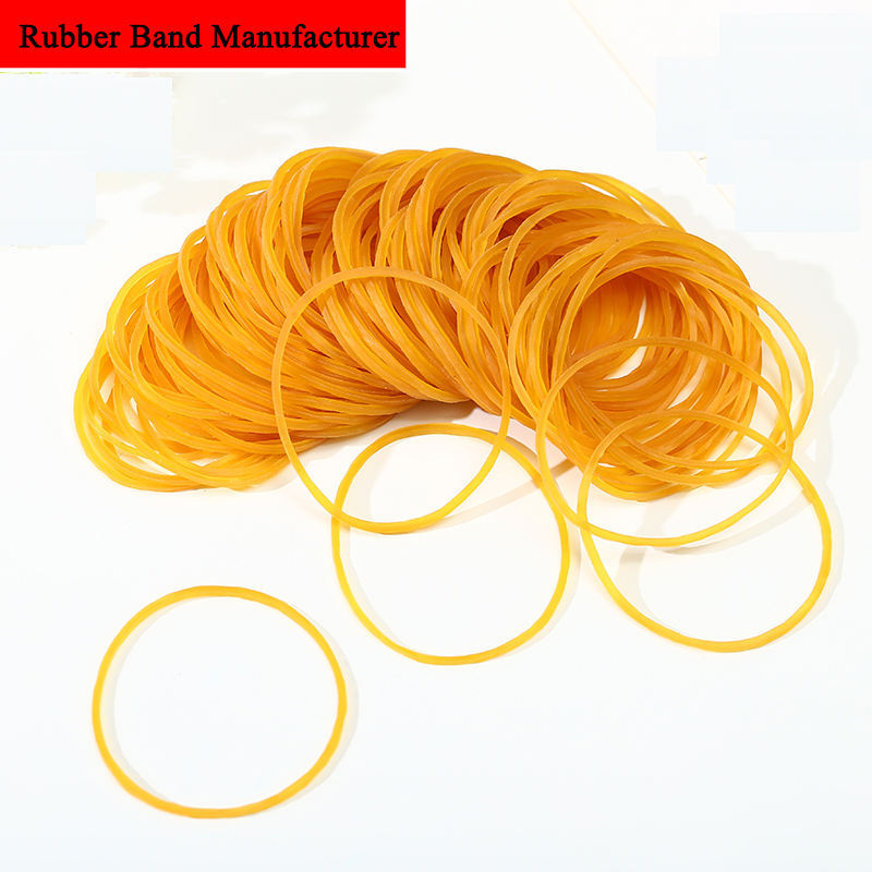 Custom Factory Direct Supply Black Rubberbands