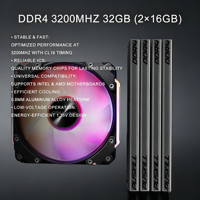 PUSKILL DDR4 3200MHz 3600MHz RGB RAM 8GB 16GB 32GB Desktop Gaming Memory UDIMM 1.35V