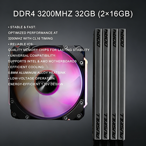 PUSKILL <b>DDR4</b> 3200MHz 3600MHz RGB <b>RAM</b> 8GB 16GB 32GB Desktop Gaming Memory UDIMM 1.35V - Product Image 6