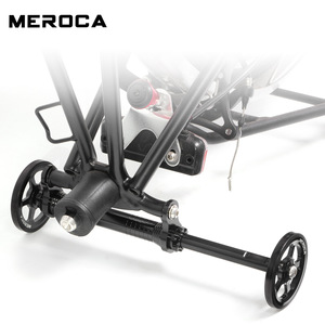 MEROCA <span class=keywords><strong>tige</strong></span> télescopique réglable Installation facile en alliage d'aluminium roue de voiture frein à disque petit tissu roue de vélo pliante - Product Image 4