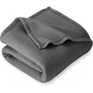 Woven Recycled Polyester Disposable Heated Blankets High Thermal Fleece Portable Plain Home Winter Airplane by Harshit inter - Product Image 1