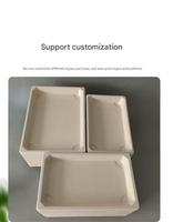Kit de sushi jetable écologique en papier, ensemble d'assiettes, plateau de service, bols, résistant au lave-vaisselle, non toxique, pour la maison et les fêtes