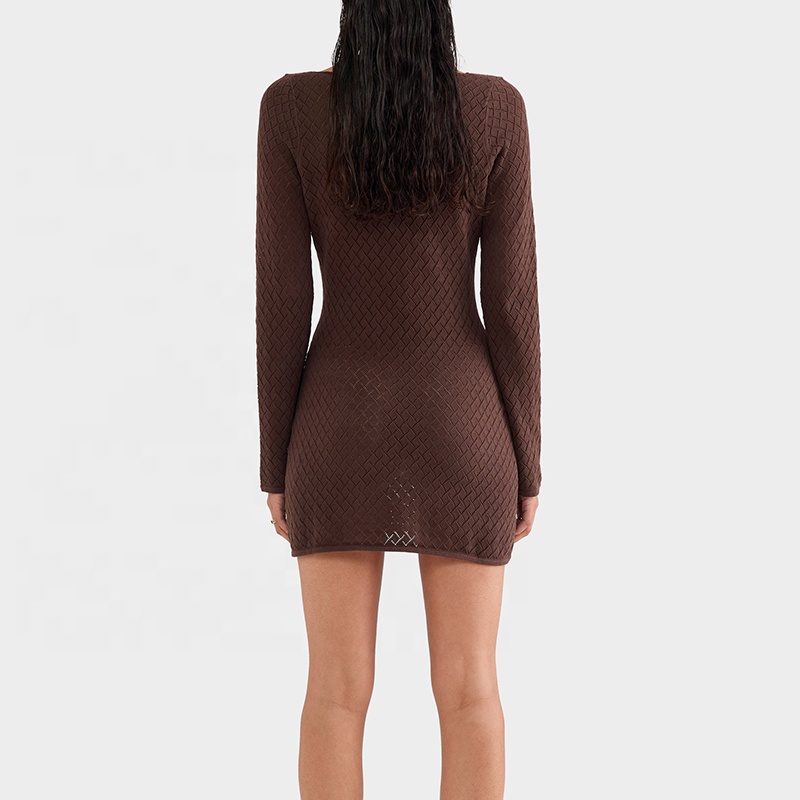 knee length dresses for ladies Jaycee Crochet Dress – Retrofete main image 1