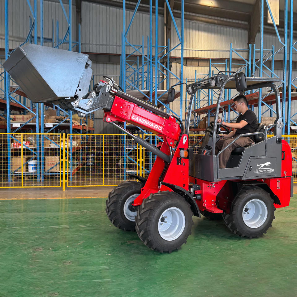 LANDWARD 1850 KG Loader Construction Machinery Equipment Mini Farm ...
