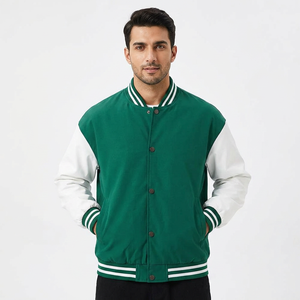 Veste universitaire personnalisée OEM de haute qualité pour hommes, dernières tendances, décontractée, hiver, grande taille, brodée, tricotée - Product Image 1