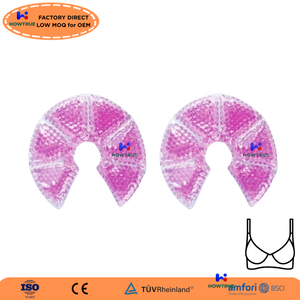Impacchi di Gel Caldo/Freddo OEM per <span class=keywords><strong>Seno</strong></span> con Coperture Morbide per <span class=keywords><strong>Allattamento</strong></span> e Terapia di Riabilitazione - Product Image 4