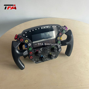 Volante de coche de carreras de fibra de carbono 3K forjado personalizado Resistencia a altas temperaturas Joystick de juego mejorado Controlador de juego - Product Image 5