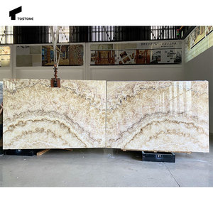 トストーン 絶妙なモダンレッドドラゴンオニキス大理石壁板 高級ホテル ダイニング バスルーム用-防水＆環境に優しい - Product Image 5