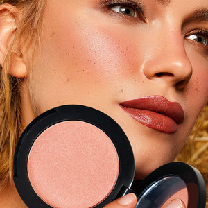 Cosméticos veganos al por mayor colorete Rosa mineral colorete prensado sin marca colorete en polvo pigmentado Etiqueta Privada - Product Image 4