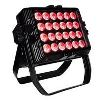 Projecteur LED RGB 24x15W étanche IP65 DMX512 pour éclairage de scène, mur et extérieur, idéal pour mariages, fêtes, concerts et événements