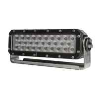 Projecteur de travail LED robuste de 12 pouces 290W 29000LM IP68 6000K à faisceau spot et large avec support de montage en acier inoxydable pour la foresterie